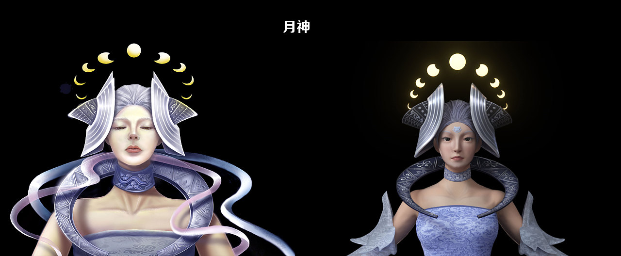 大地五神- 风神 月神 水神 大地神 火神（图ZMjkzMjExNTk2） - 动画/影视 - 站酷设计师黑丽子原创素材 - 站酷ZCOOL