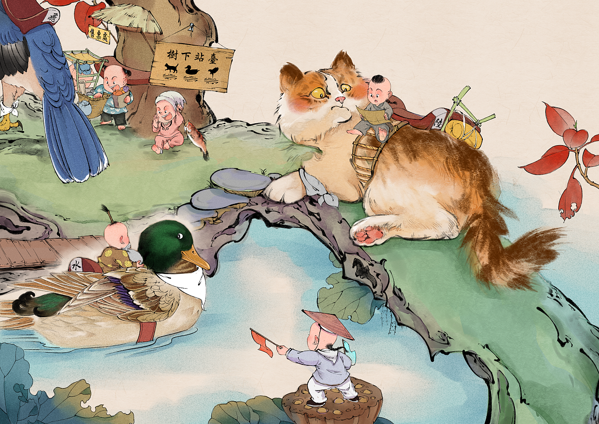 势必达成国风周更创作第一期（图ZMjc2OTA0Mjg4） - 创作习作 - 站酷设计师画画的蛮蛮原创素材 - 站酷ZCOOL