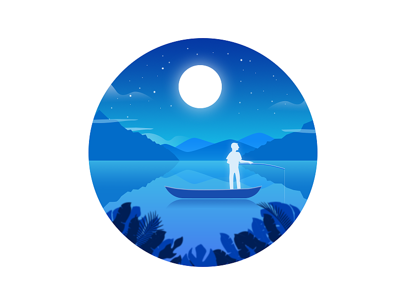 #1 Fishing among the mountains and lakes（图ZOTI1ODQyMjA=） - 闪屏/壁纸 - 站酷设计师Lance丶Z原创素材 - 站酷ZCOOL