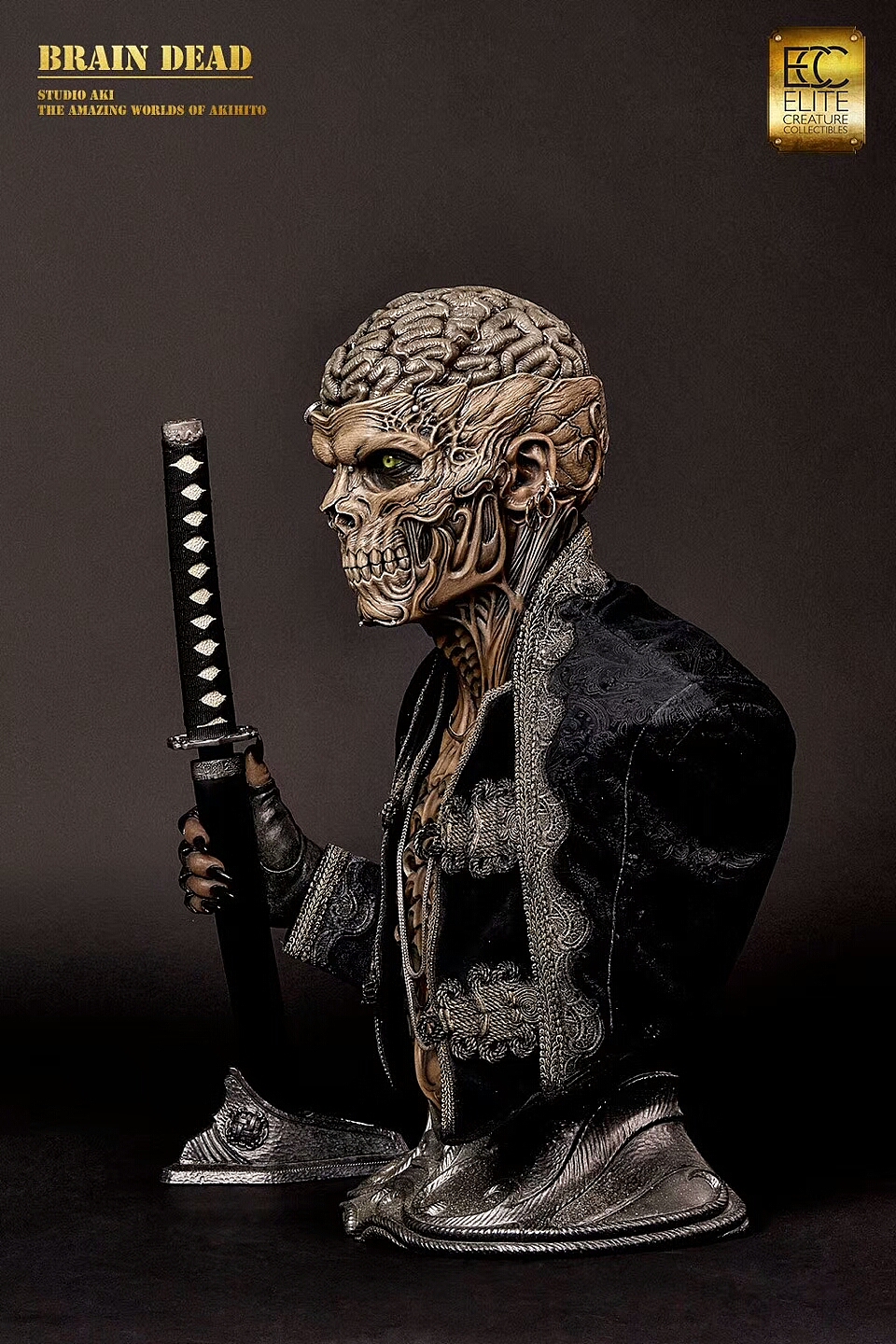 ECC 池田朗人(AKIHITO)作品:骷髅男爵 Brain Dead(图ZOTE4NTMyNjA=) - 手办/模玩 - 站酷设计师VeryMuseum原创素材 - 站酷ZCOOL