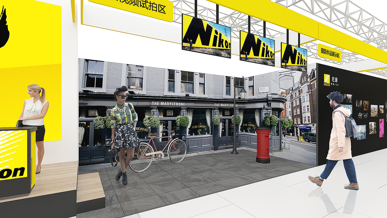 Nikon&Booth（图ZMTIwNTU3MTQw） - 展陈设计 - 站酷设计师xiangqi原创素材 - 站酷ZCOOL