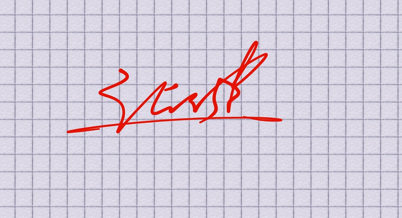 张健的签名一款丨艺术签名丨签名设计丨签名怎么写好看