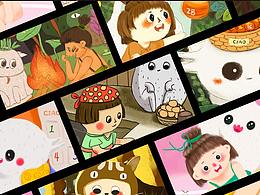 10月插畫練習(xí)整理