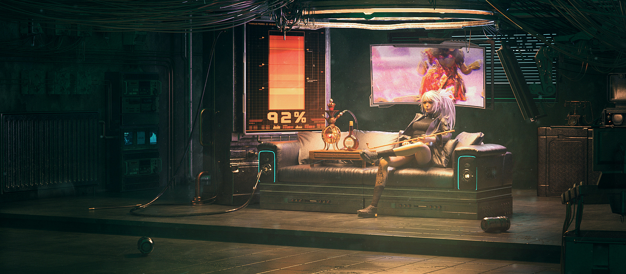 《欲望都市2029 》杉菜心中未来香港电影是什么样子？（图ZMTk2NjM2NDky） - 场景 - 站酷设计师小木彡菜原创素材 - 站酷ZCOOL