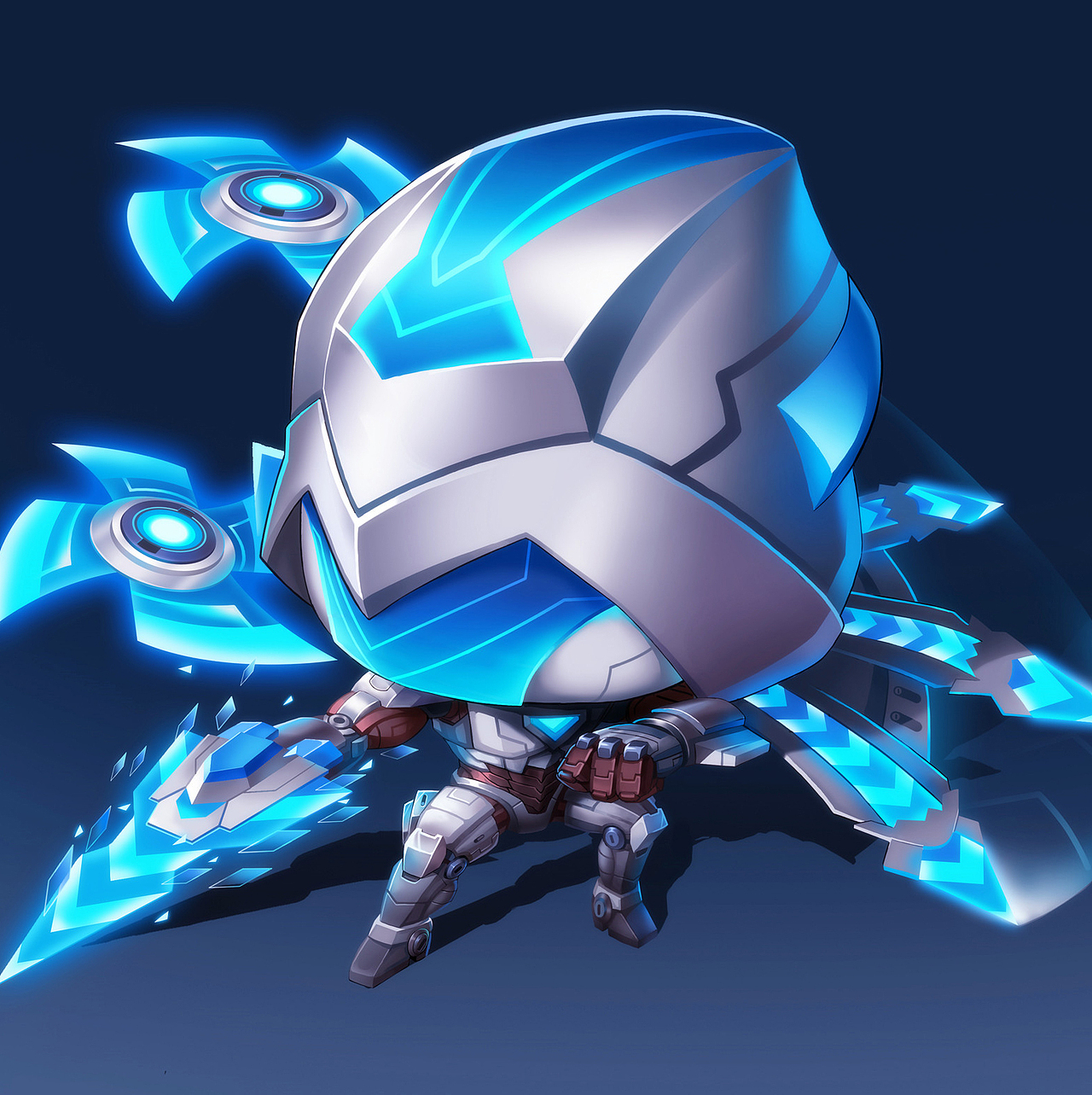 英雄联盟q版合金装备系列同人!