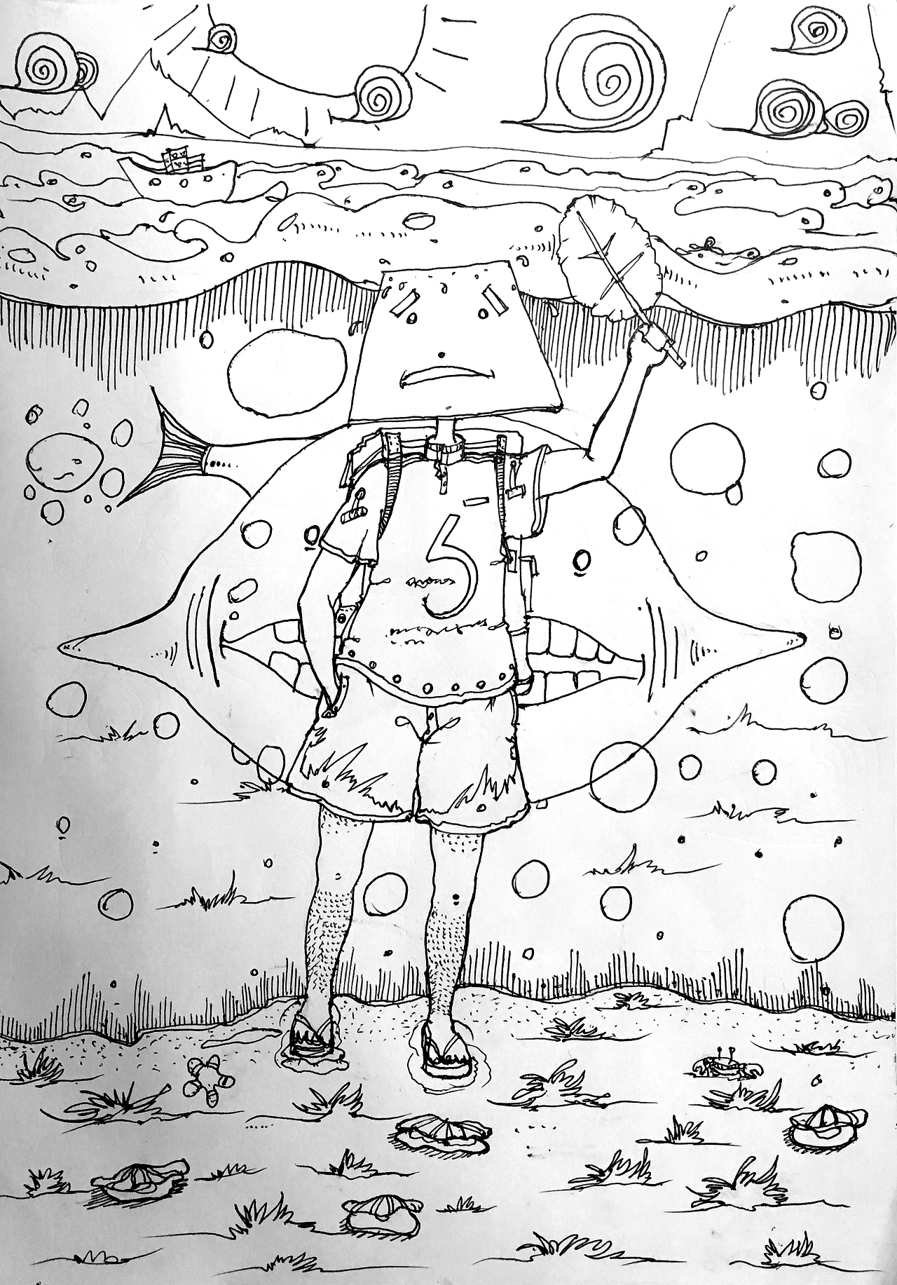 画给自己25岁生日礼物1（图ZNzg1NDM1NDQ=） - 商业插画 - 站酷设计师3柊小丑原创素材 - 站酷ZCOOL