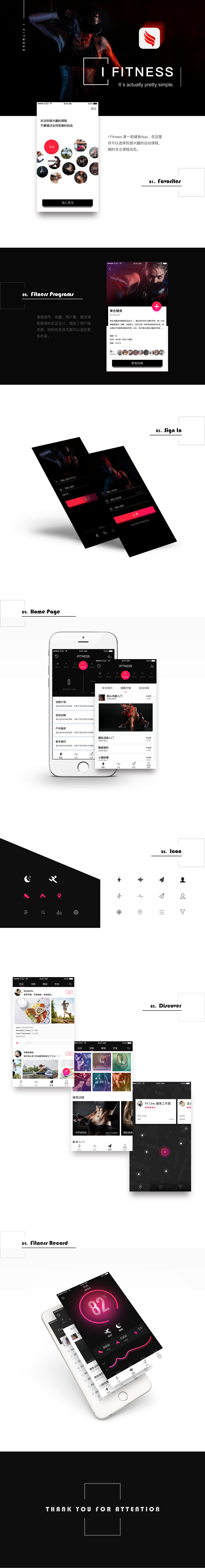 IFITNESS-健身APP（图ZOTU1NjgzODg=） - APP界面 - 站酷设计师AvonLee原创素材 - 站酷ZCOOL