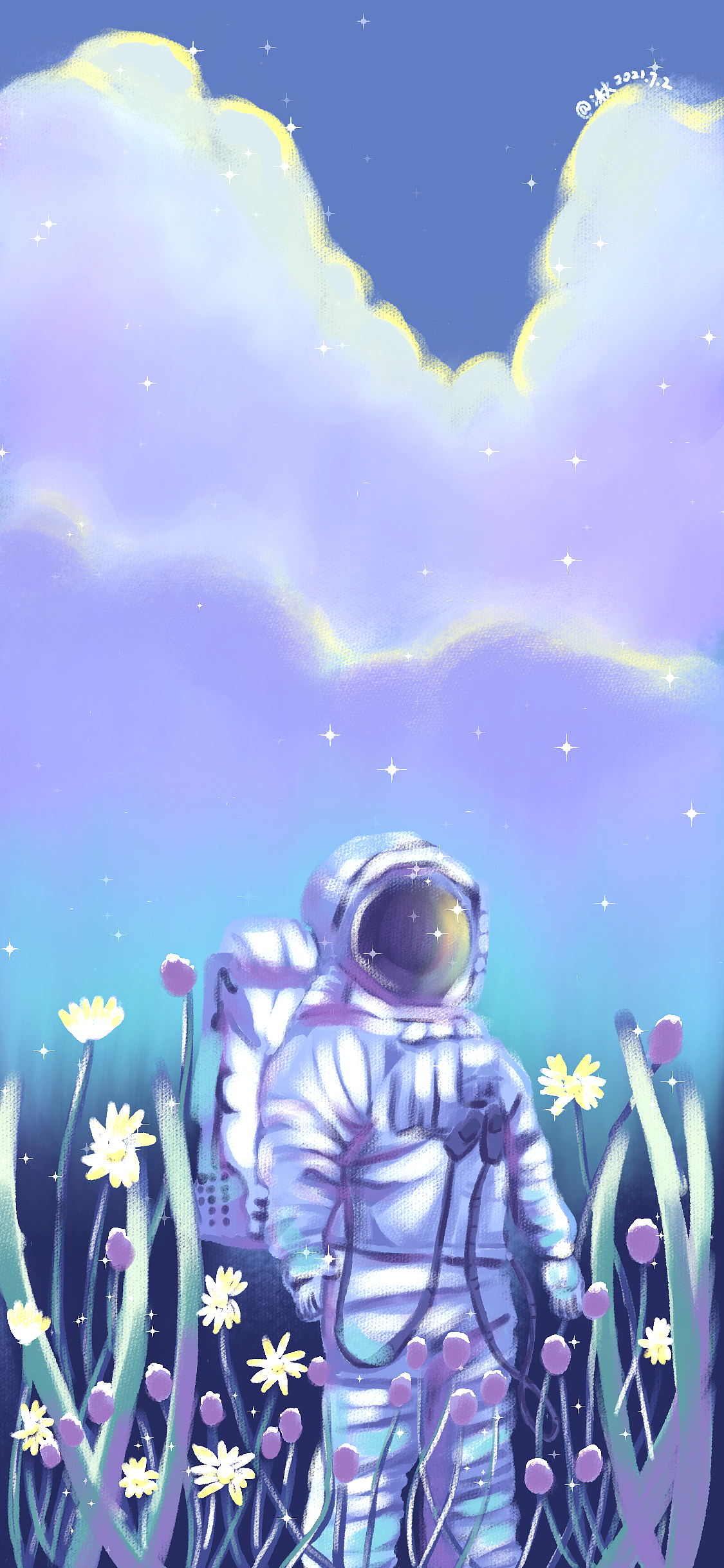 迷失在孤岛中得宇航员