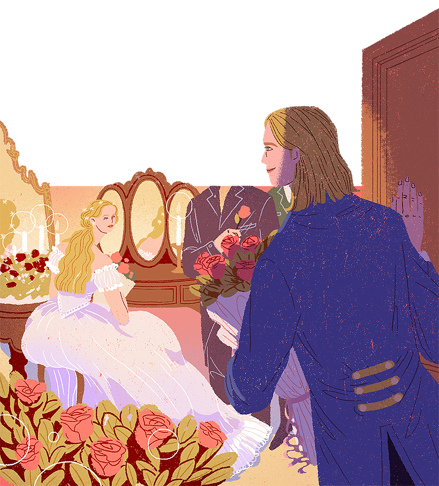 书籍插图 芝士派广播剧系列《歌剧魅影》