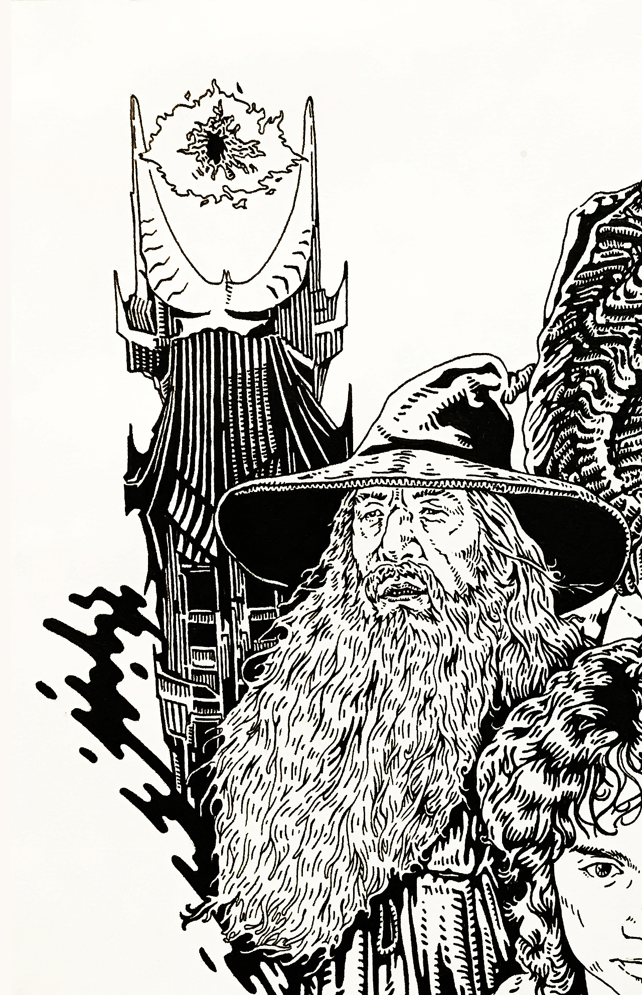 指环王同人插画