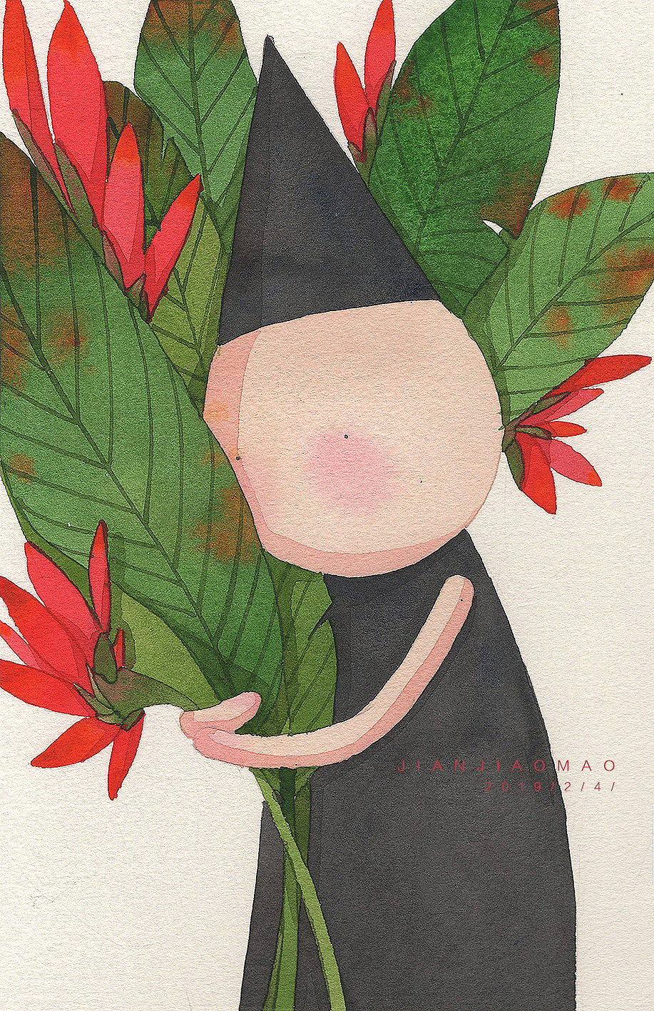 2019尖角帽（一）（图ZMTQzODY3NjUy） - 商业插画 - 站酷设计师尖角帽原创素材 - 站酷ZCOOL