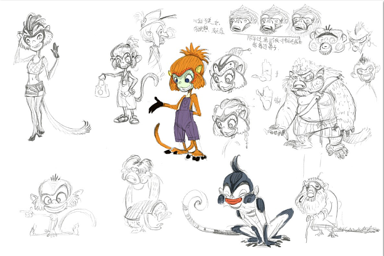 过去在几个公司作品 练习