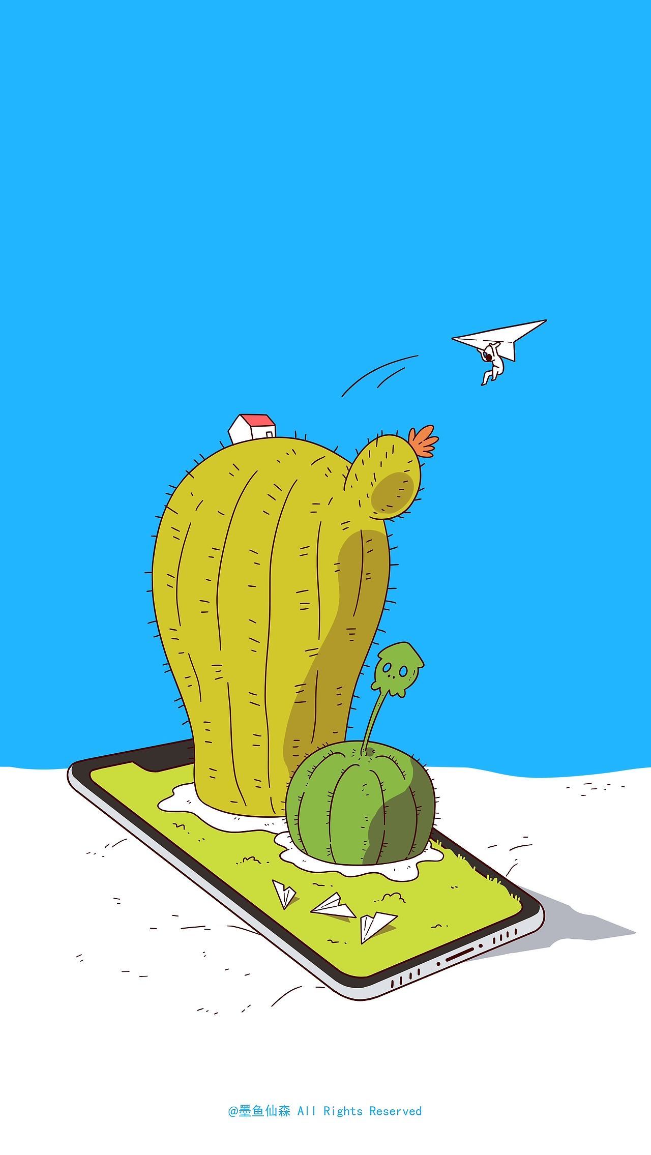 墨鱼仙森的幻想世界（图ZMTQ2MTQ0MTQ0） - 创作习作 - 站酷设计师墨鱼仙森原创素材 - 站酷ZCOOL