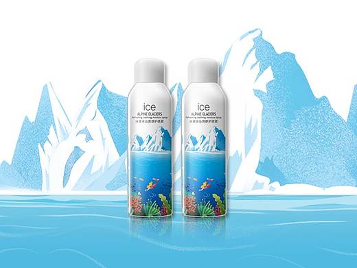 黛舒菲-冰泉水沁爽舒护喷雾