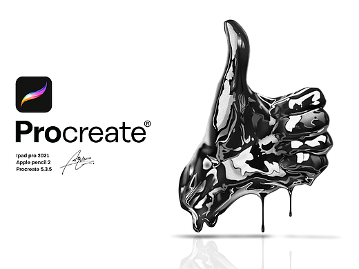 用procreate画张产品效果图应该不难