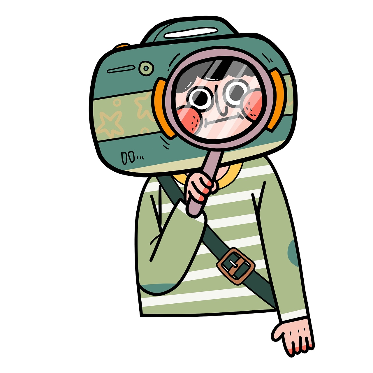 相机小人系列（图ZMTM2MTI3OTQw） - 创作习作 - 站酷设计师噗噗滋原创素材 - 站酷ZCOOL