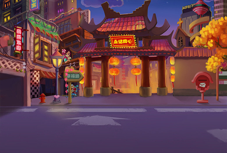 一个页游的背景图（图ZNDQ5MDg0MzY=） - 游戏原画 - 站酷设计师老姥姥原创素材 - 站酷ZCOOL