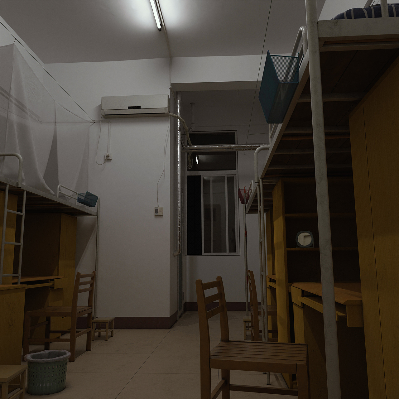 Blender-Octane 我的大学宿舍（图ZMjI1OTkwNTI0） - 场景 - 站酷设计师福dee原创素材 - 站酷ZCOOL