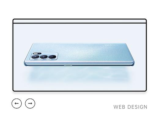 OPPO Reno6 系列产品站设计