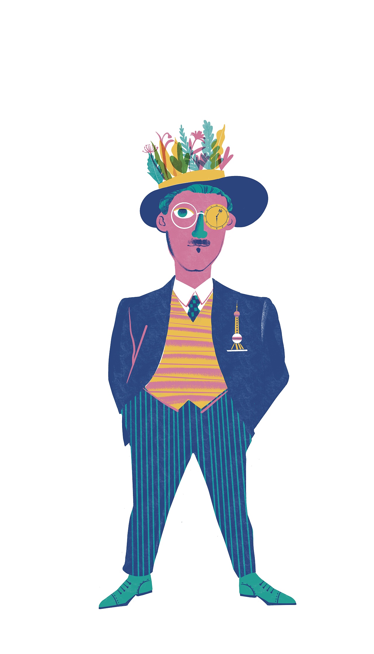 爱尔兰布鲁姆日 活动海报设计