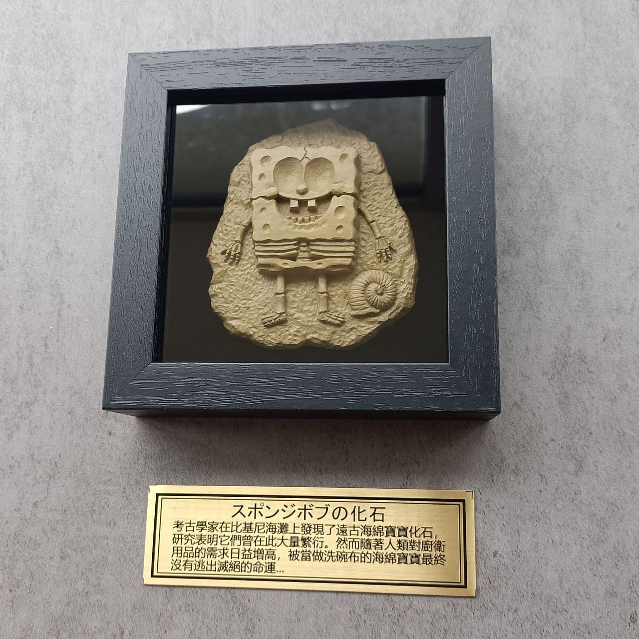 海绵宝宝化石（图ZMzIyNTkzNjc2） - 手办/模玩 - 站酷设计师迷遇博物馆原创素材 - 站酷ZCOOL