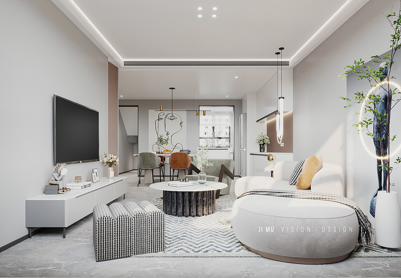 【搬砖】一套现代效果图表现