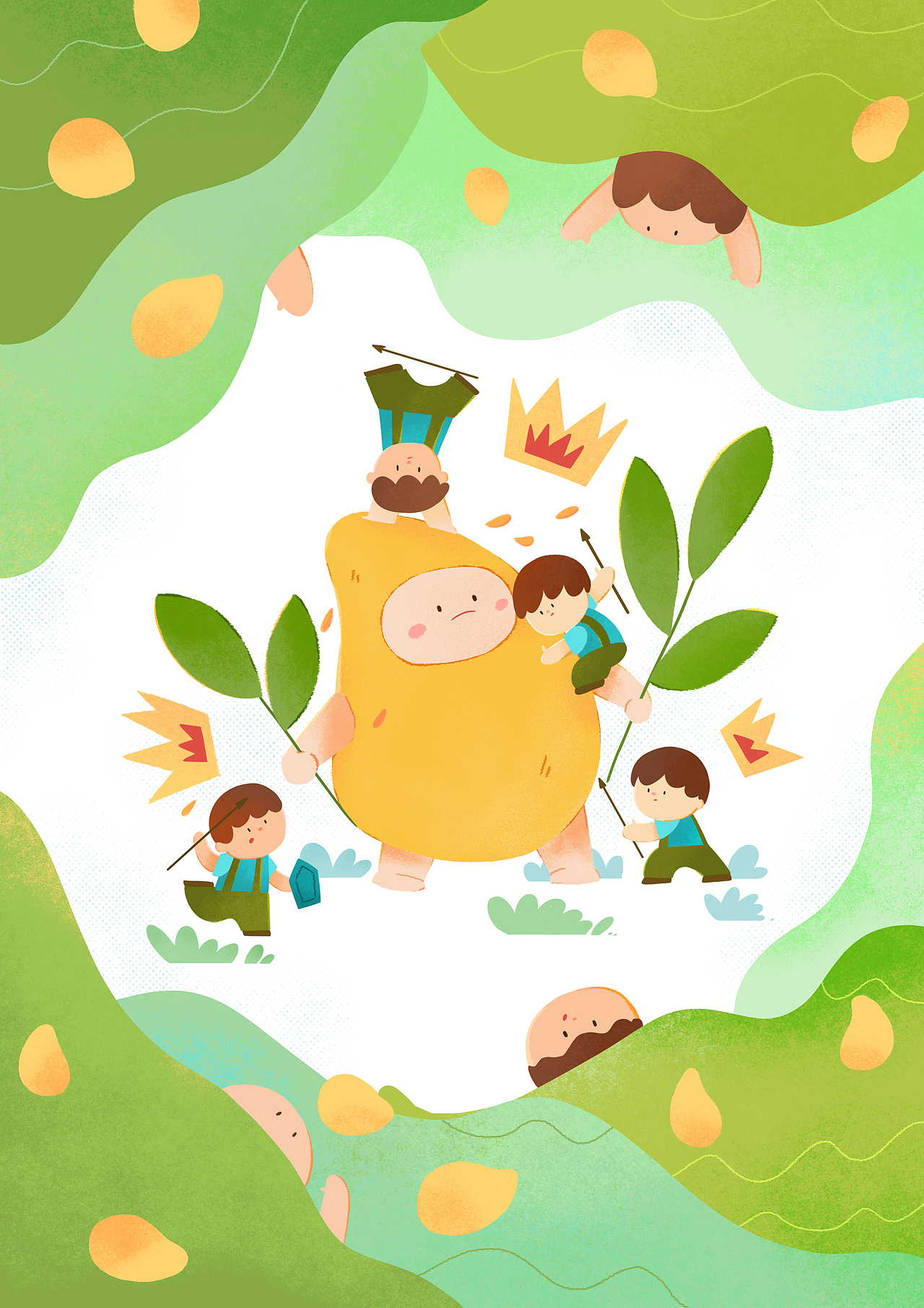 水果大战（图ZMjg5NDU3NzI4） - 创作习作 - 站酷设计师小头仔原创素材 - 站酷ZCOOL