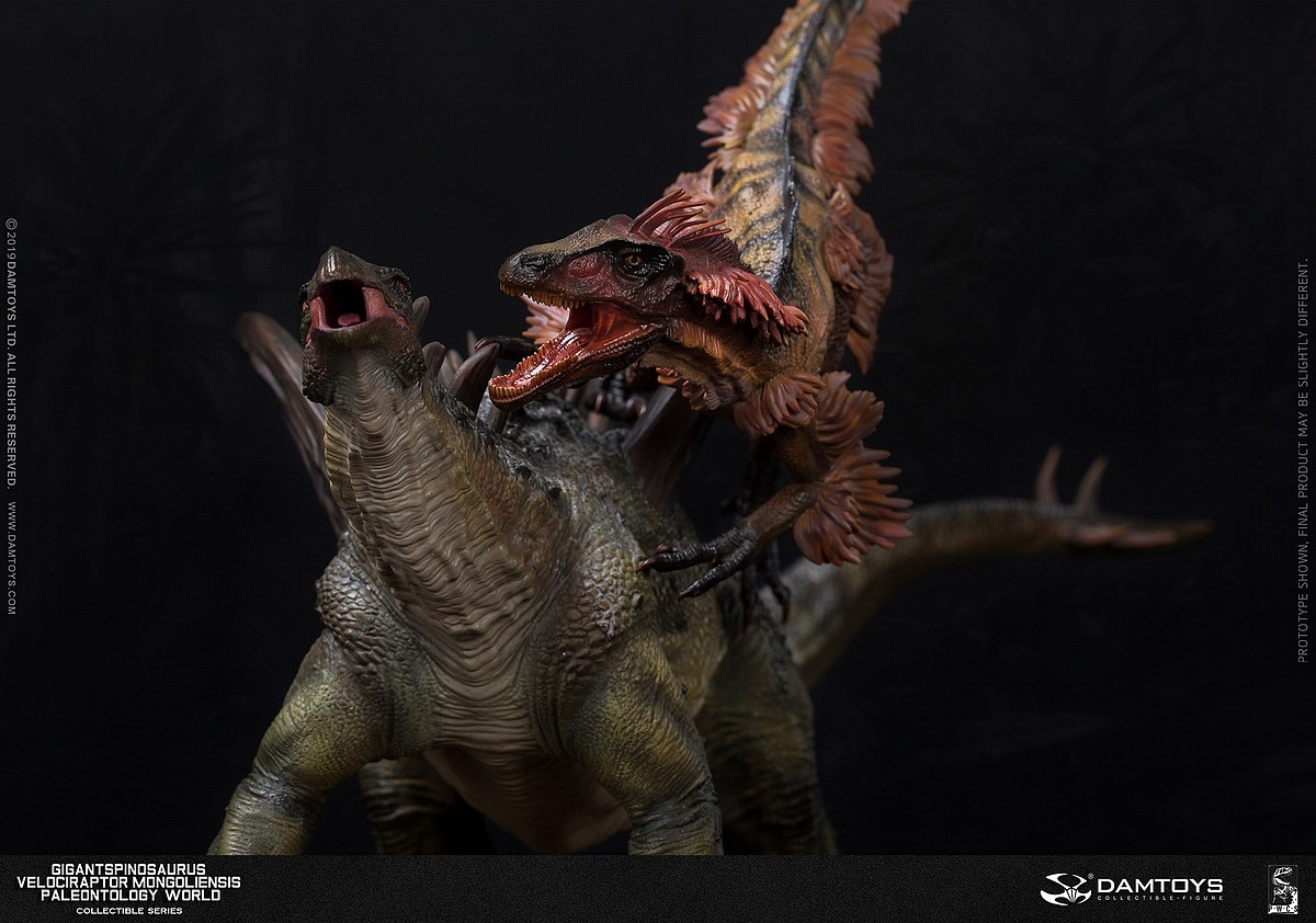 博物馆系列 - 巨棘龙与内蒙古盗龙