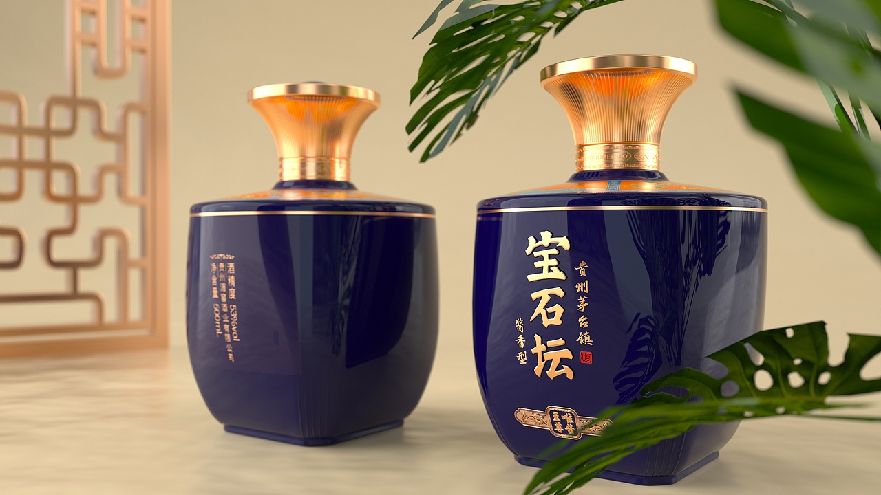 宝石坛-唯酱至尊系列 | 创意酒包装设计