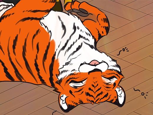 虎年rua虎-华风少女漫画