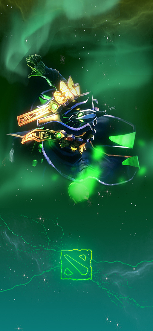 魔兽世界希尔瓦娜斯&dota2食人魔之斧和拉比克手机壁纸