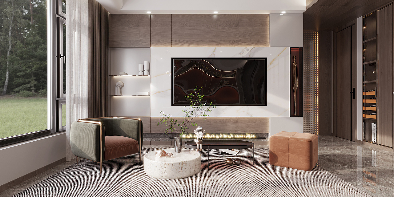 现代风格,永不落伍的美丽!