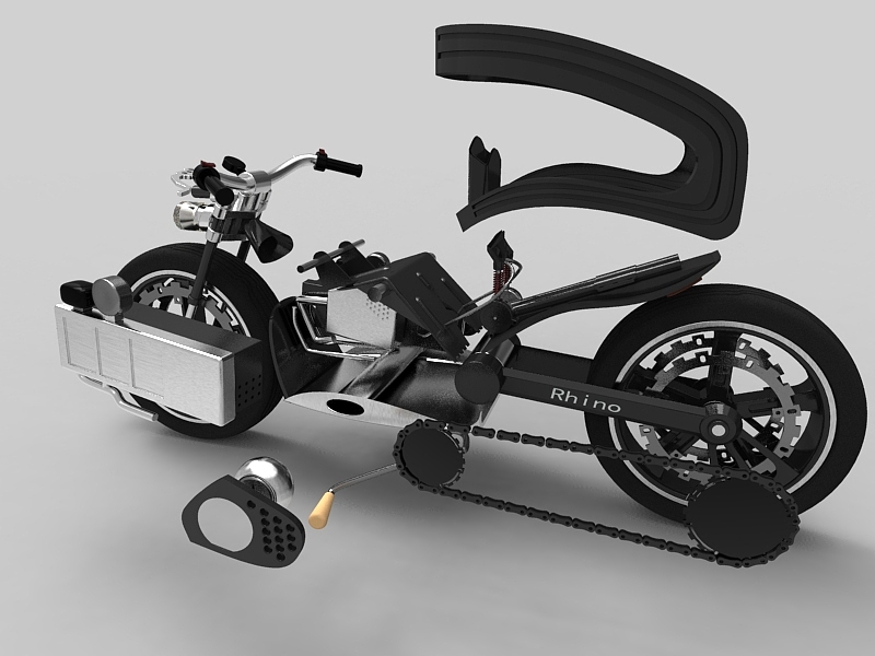 《曾想拥有的玩具》2013.9 Rhino建模