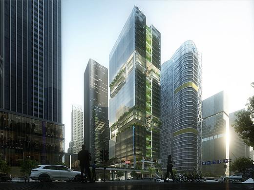 Aedas深圳传音大厦，构建互联共享企业名片/lumion动画