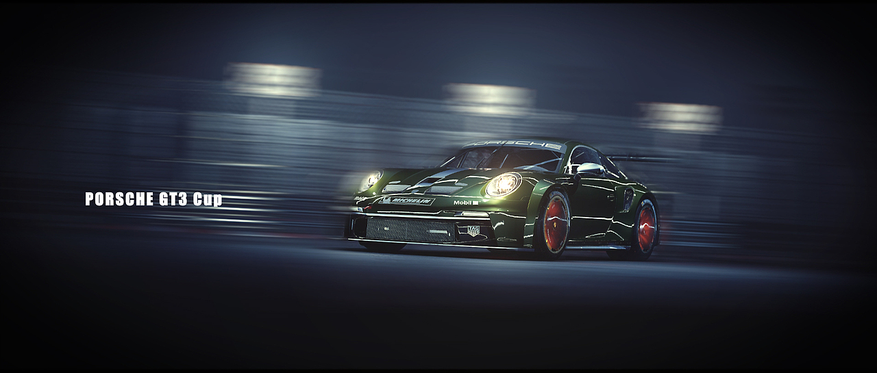 《PORSCHE GT3 Cup》UE4汽车渲染（图ZMjU3NjAxNDg4） - 机械/交通 - 站酷设计师lando睡不醒原创素材 - 站酷ZCOOL
