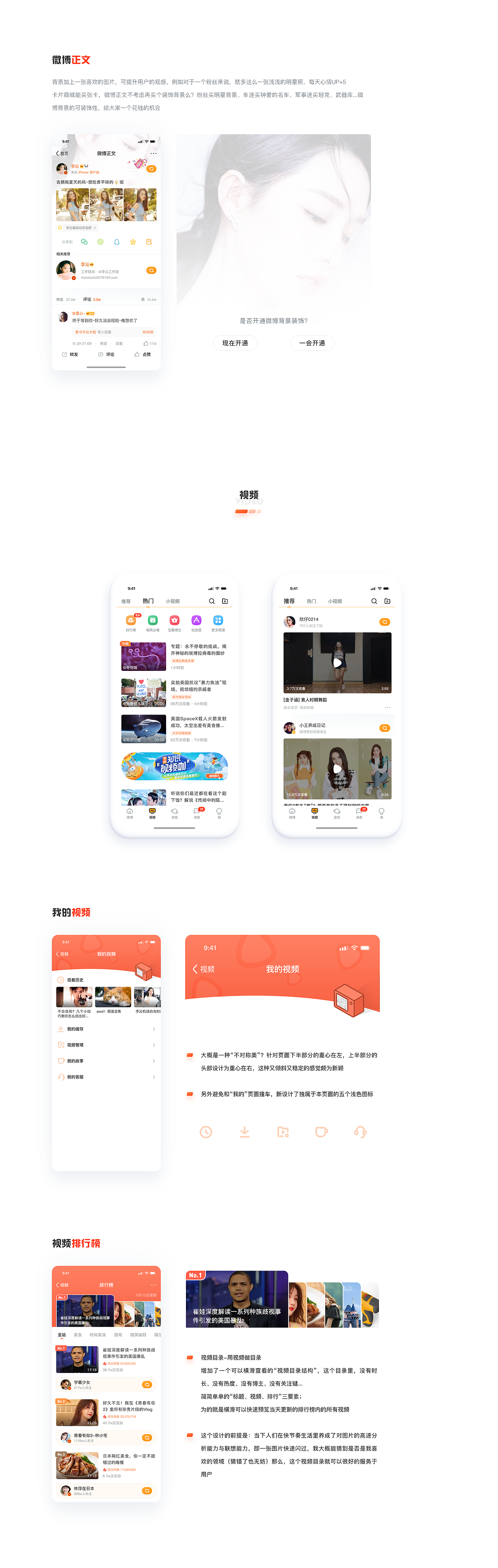 新浪微博-UI Redesign（图ZMjE3MjE5Nzgw） - APP界面 - 站酷设计师前引号原创素材 - 站酷ZCOOL