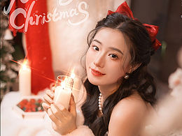 圣誕主題人像攝影