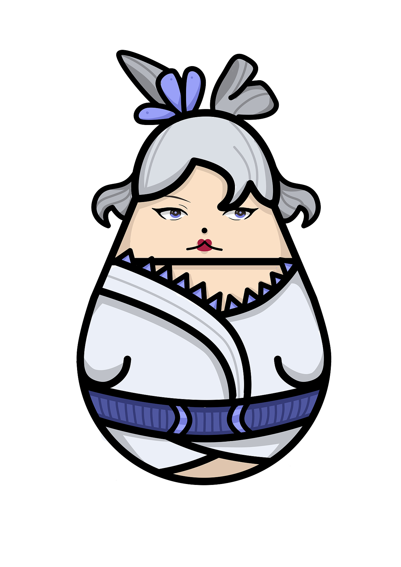 不倒翁IP设计（图ZMTgxOTE1ODk2） - 图案 - 站酷设计师洲绿原创素材 - 站酷ZCOOL