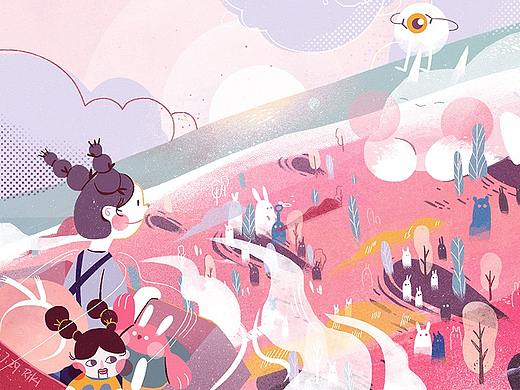 <Dream a little dream>插画习作