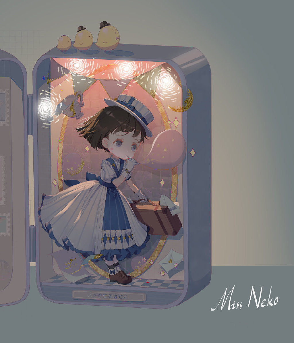 同年的手心盒子（图ZMjIxNzUyMTU2） - 创作习作 - 站酷设计师喵子lo原创素材 - 站酷ZCOOL