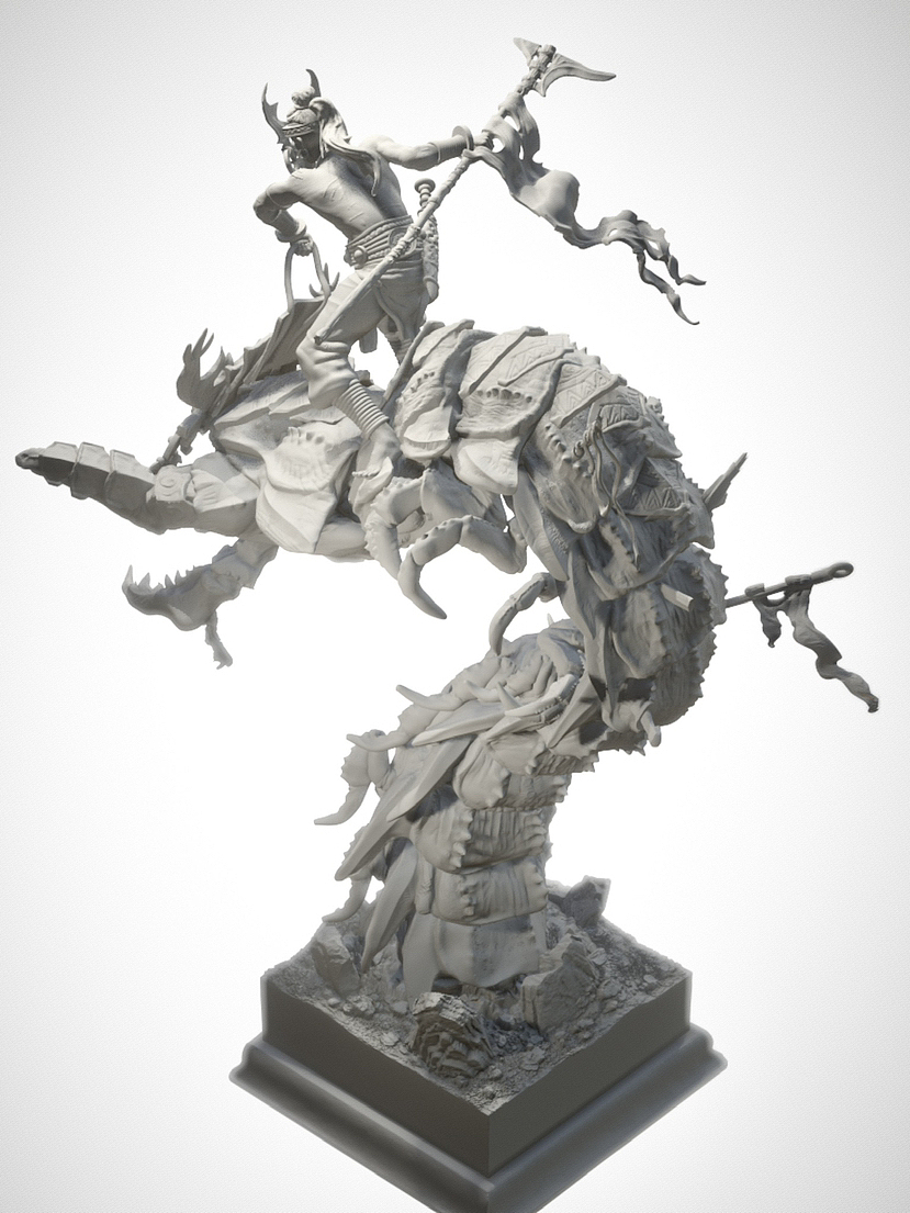 云南虫谷 - 霍氏不死虫（图ZMzQ3Nzg5NjU2） - 手办/模玩 - 站酷设计师mamax原创素材 - 站酷ZCOOL