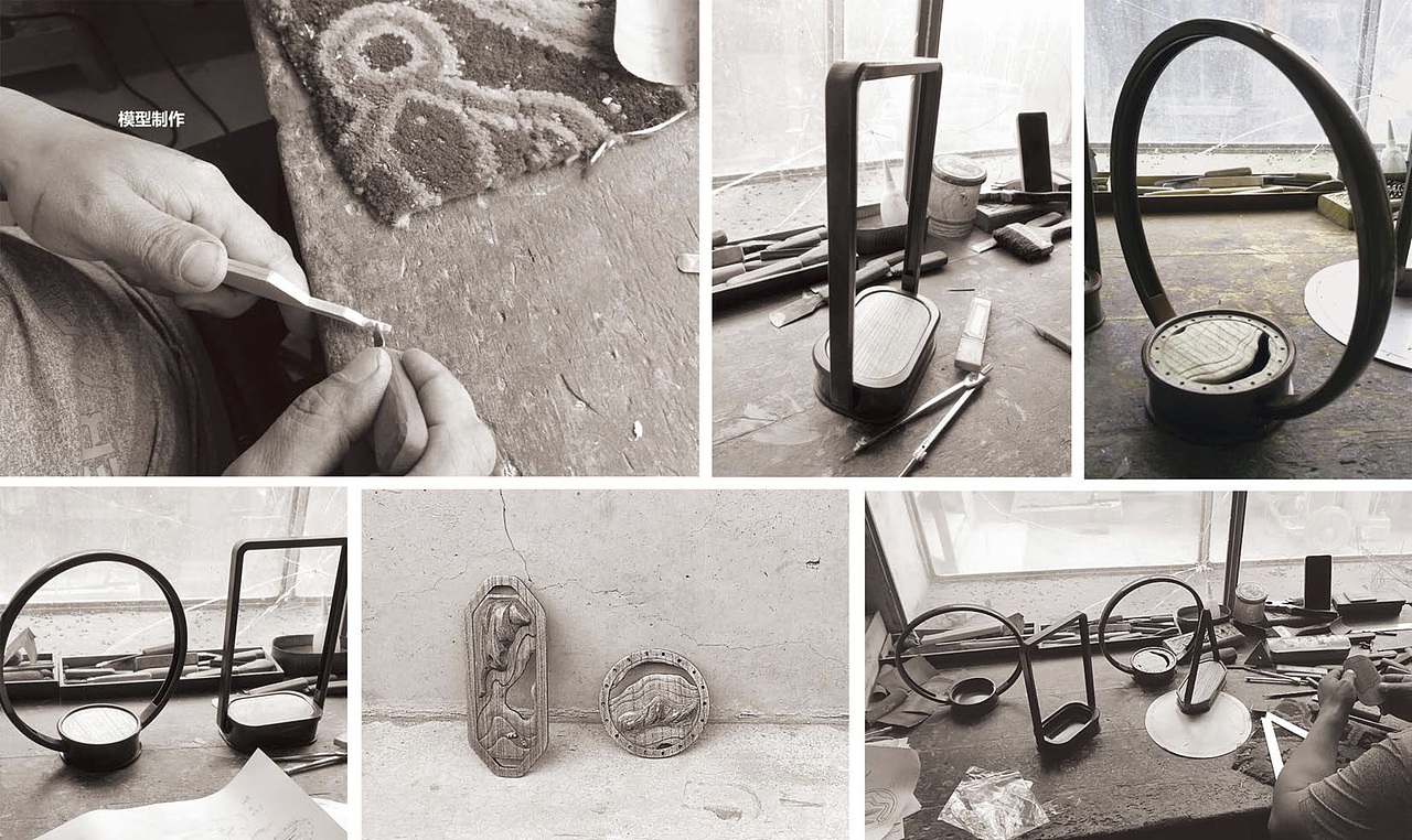 山水映像—系列文化香薰灯设计（图ZMTM5ODQ4NjQ0） - 生活用品 - 站酷设计师呼小满原创素材 - 站酷ZCOOL