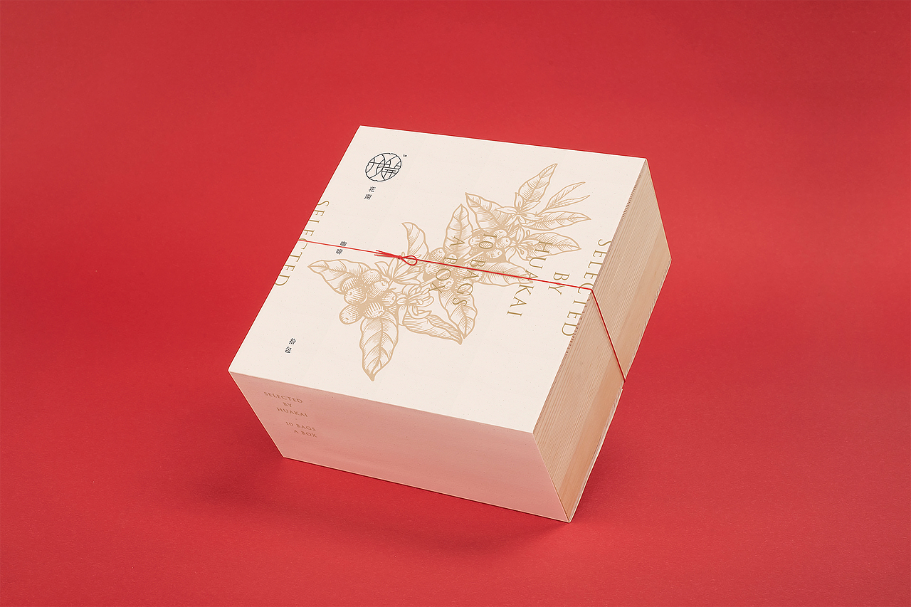 花開品牌 咖啡盒包装设计