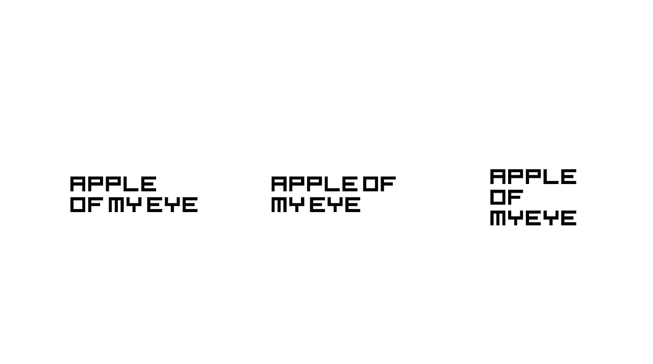 appleofmyeyeLOGO设计