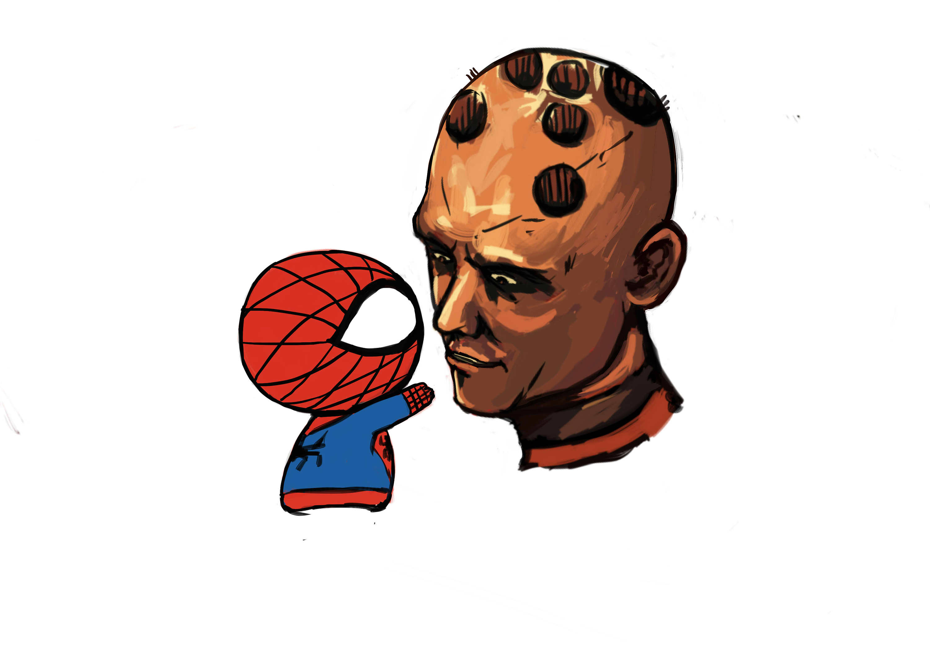 【q版】美漫英雄|插画|创作习作|阿森队长 - 原创作品 - 站酷 (zcool)