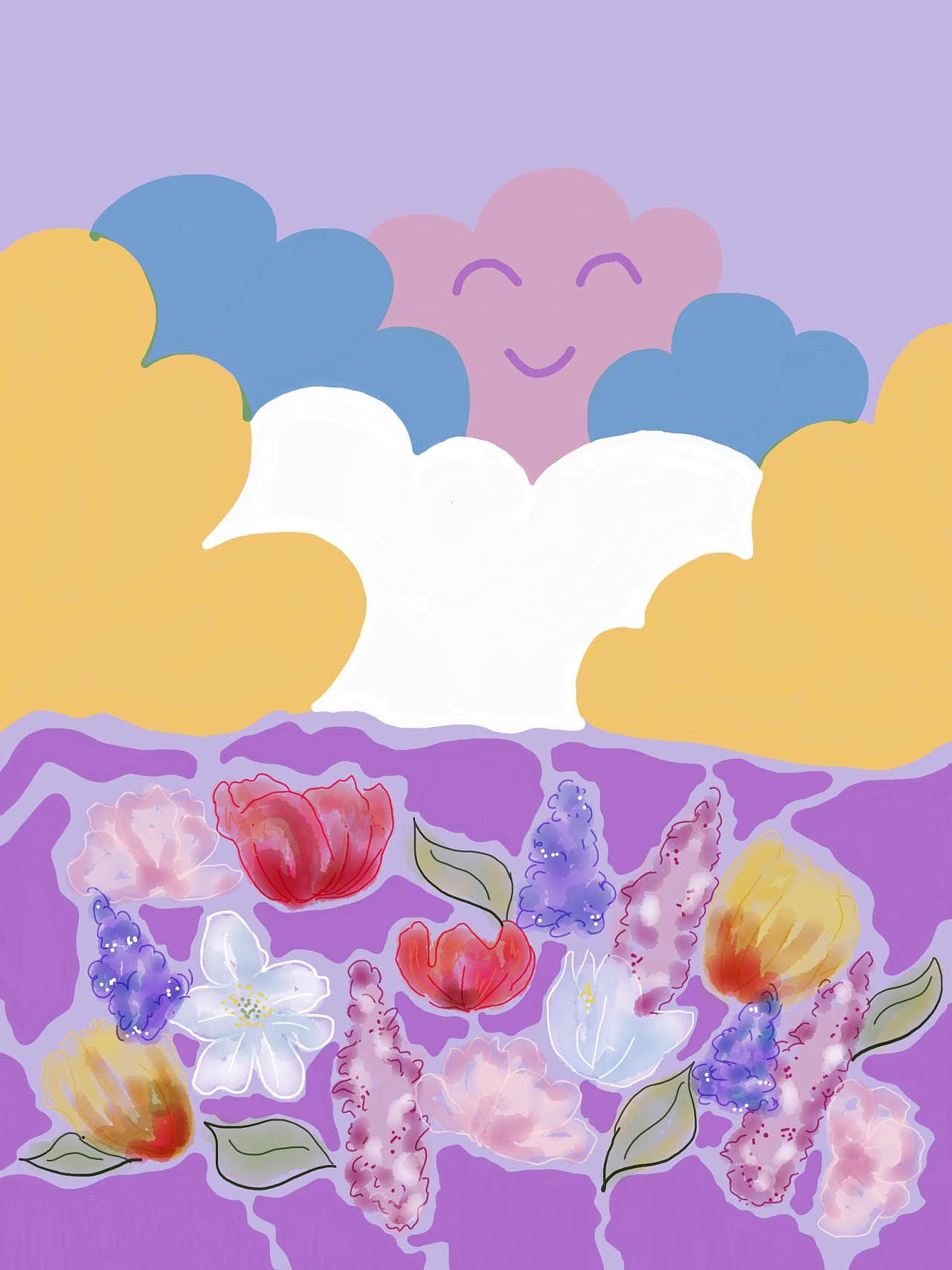 手绘插画 色彩 创意涂鸦