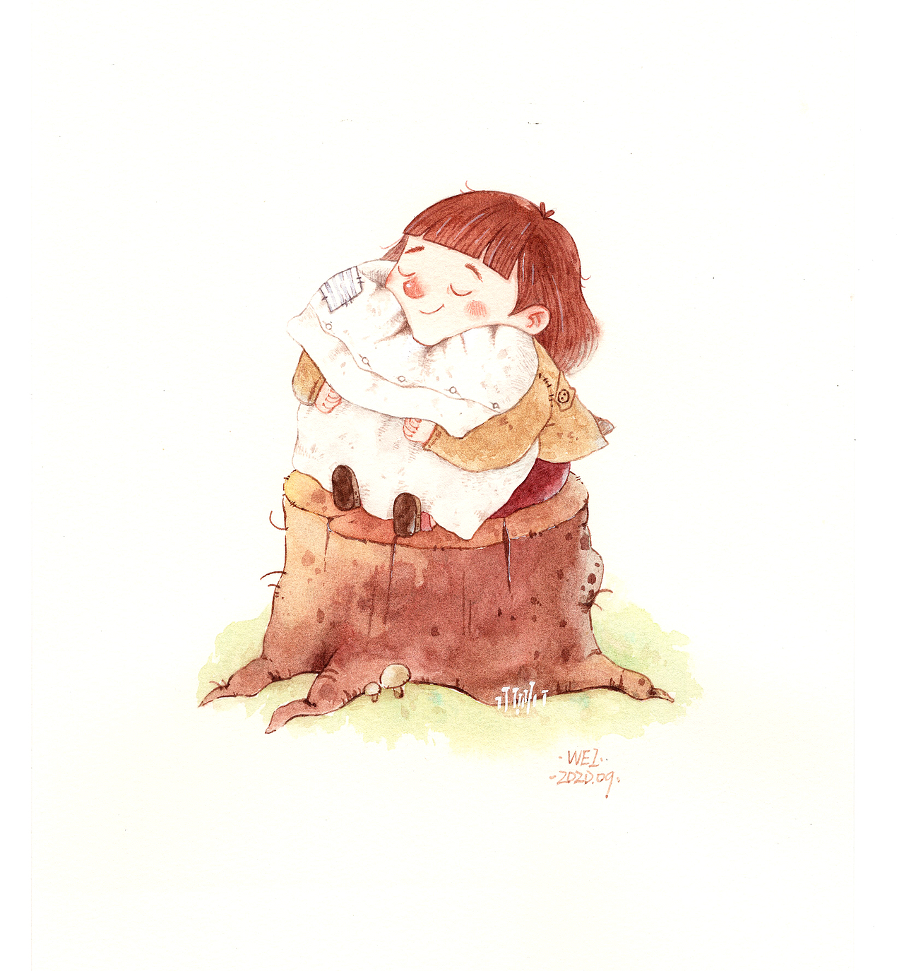 一些日常手绘合集（图ZMjUwODc3Mzc2） - 儿童插画 - 站酷设计师贰微插画原创素材 - 站酷ZCOOL