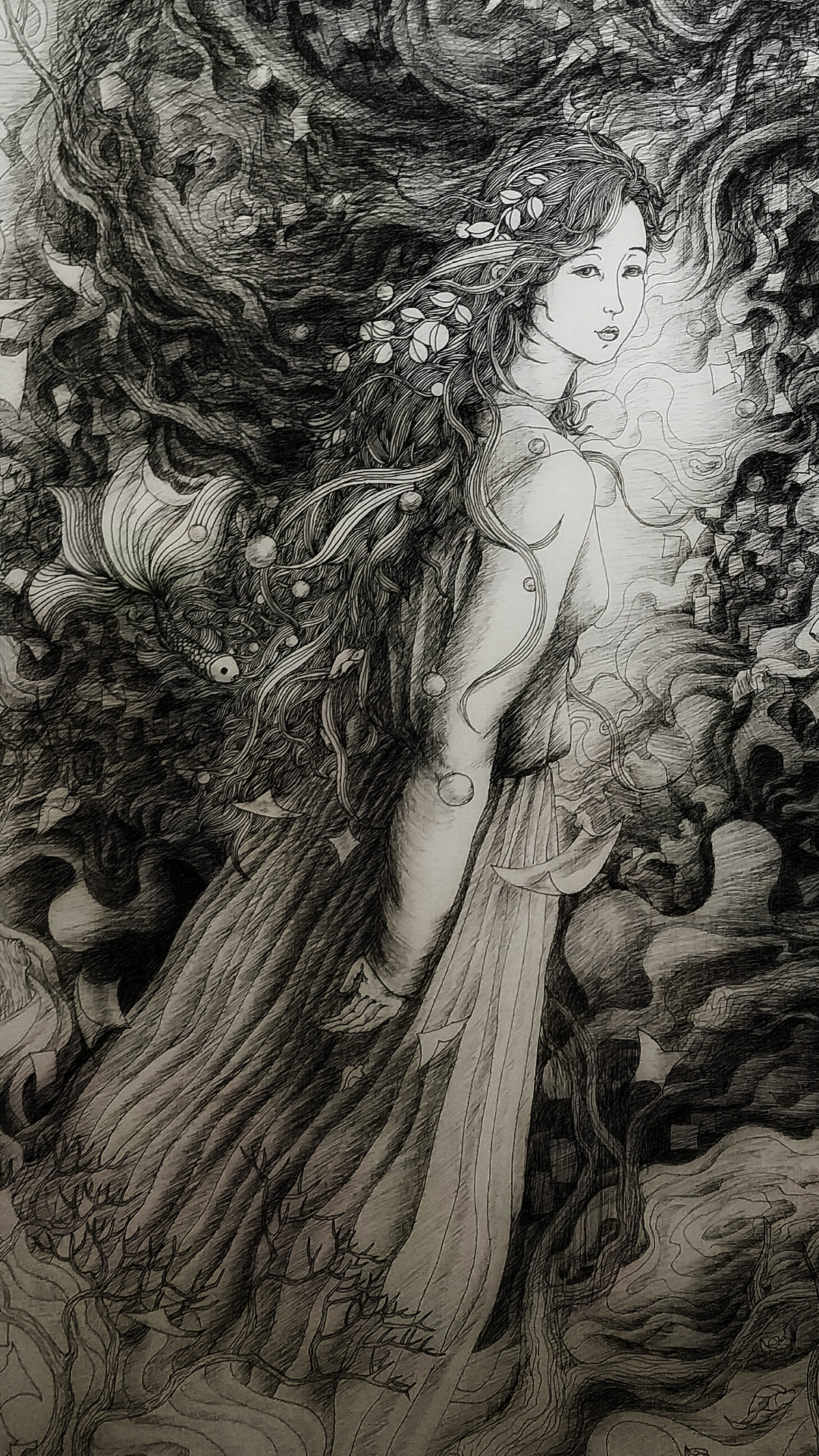 钢笔画:此情只待成追忆（图ZMTg0Njg5MTg4） - 绘画 - 站酷设计师心如潮汐原创素材 - 站酷ZCOOL