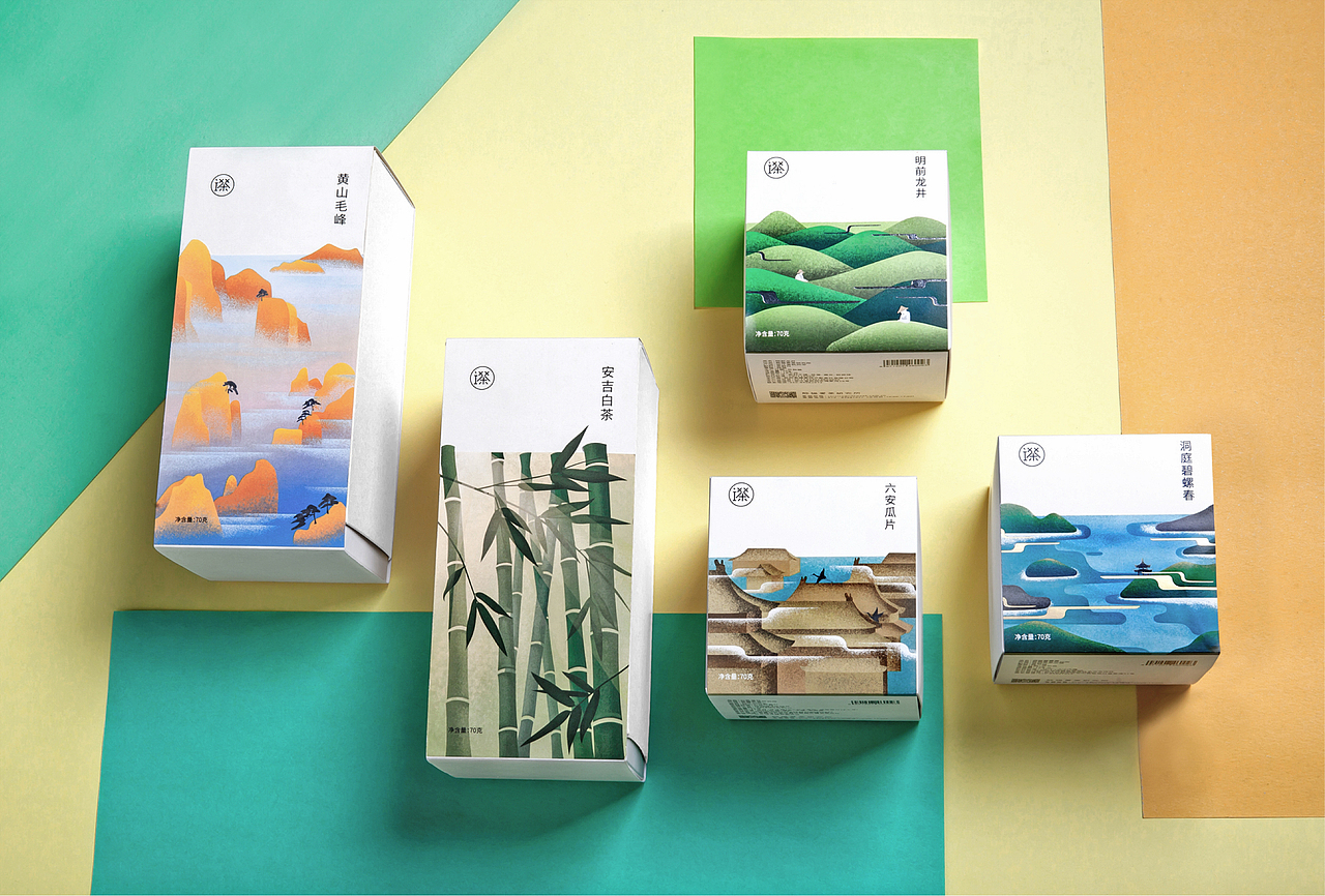 2018年春季绿茶包装