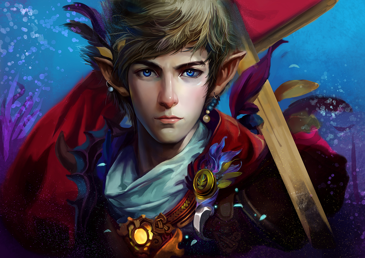 厚涂|插画|游戏原画|扬_华化_原创作品-站酷zcool